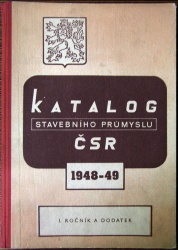 Katalog stavebního průmyslu ČSR 1948-49