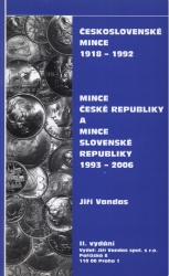 Československé mince 1918-1992, mince České republiky a mince Slovenské republiky 1993-2006